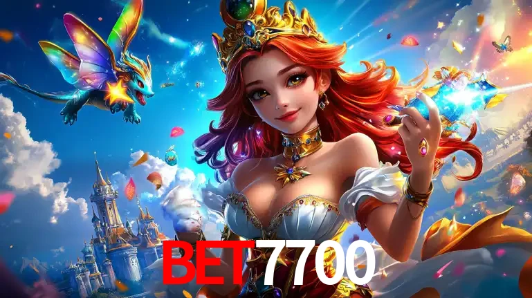 A princesa de um reino de fantasia mágico, com seu pequeno dragão, apresentando um mundo de prêmios encantados nos jogos de caça-níqueis do cassino bet7700.